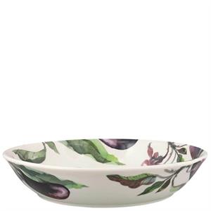 Emma Bridgewater Aubergine & Flowers Medium Pasta Bowl